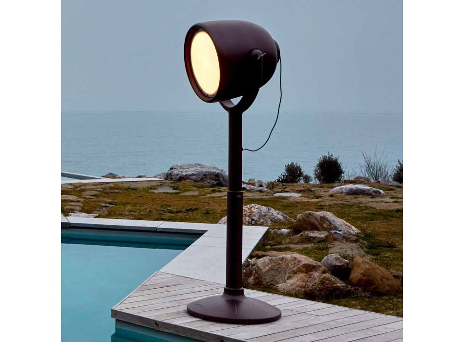 Poleasy Design Outdoor Floor Lamp, 2 Colors - Hollywood by Myyour Viadurini