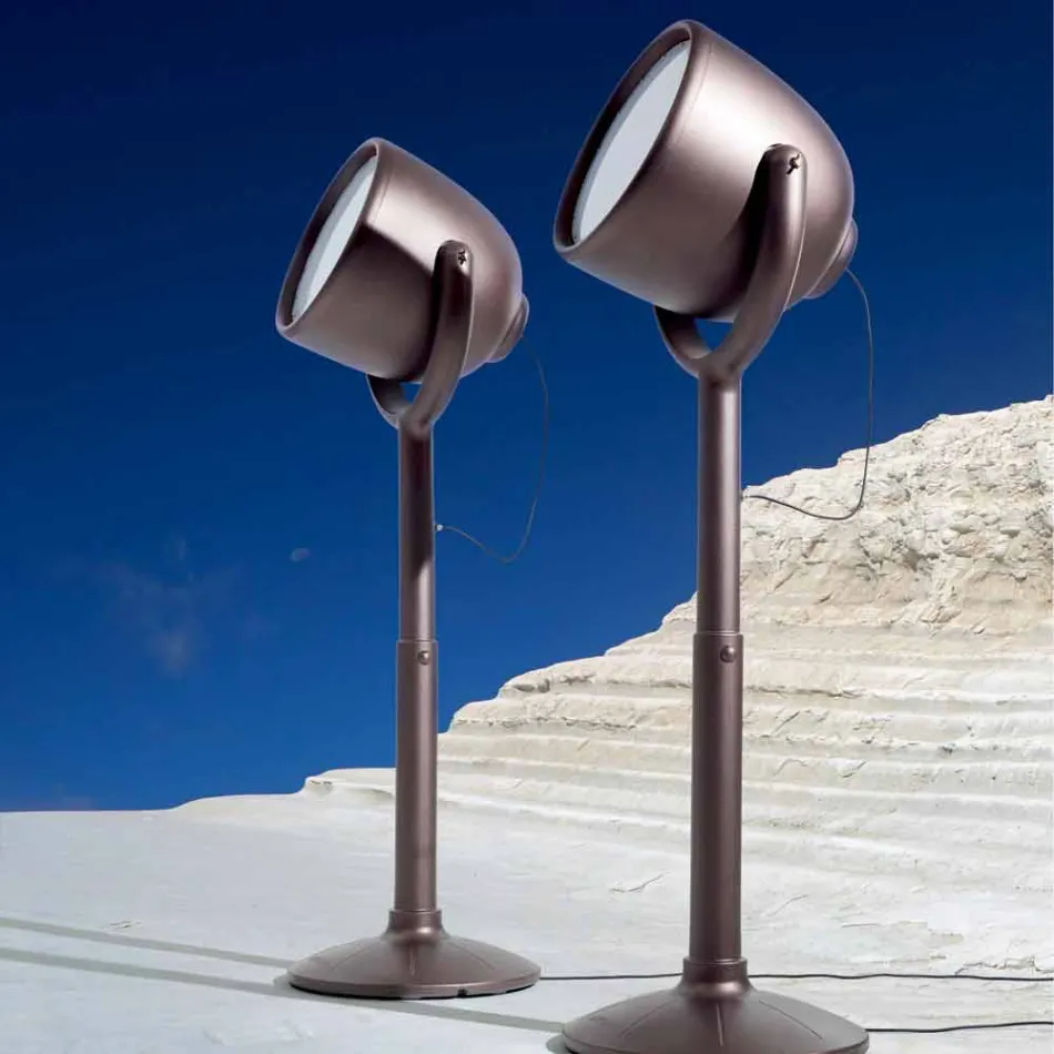 Poleasy Design Outdoor Floor Lamp, 2 Colors - Hollywood by Myyour Viadurini