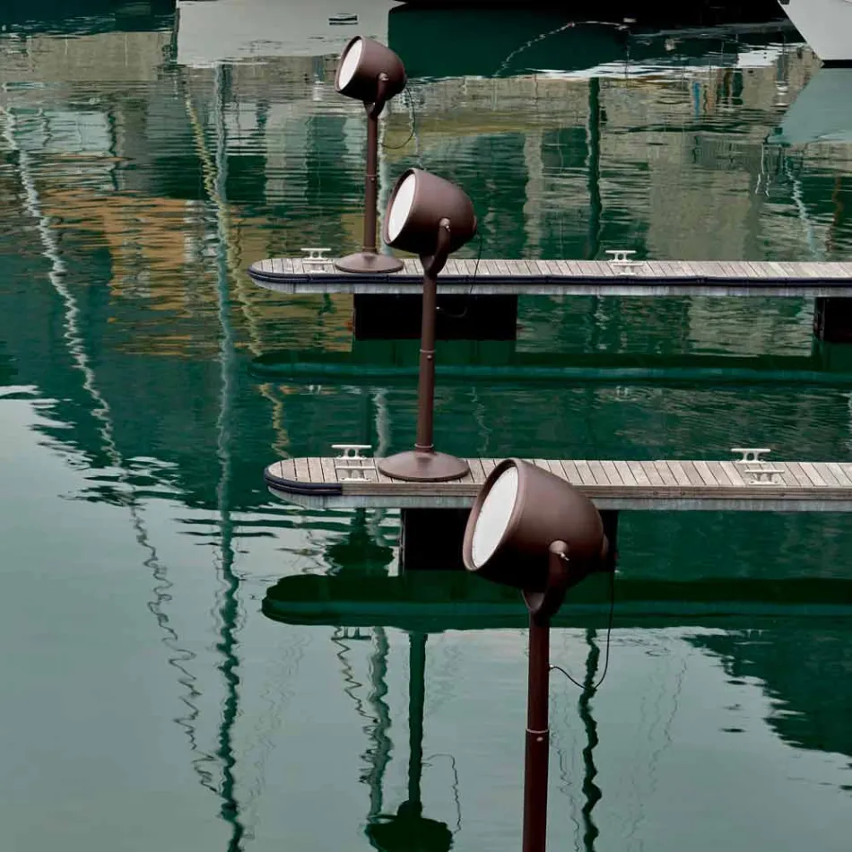 Poleasy Design Outdoor Floor Lamp, 2 Colors - Hollywood by Myyour Viadurini