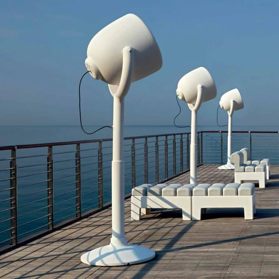 Poleasy Design Outdoor Floor Lamp, 2 Colors - Hollywood by Myyour Viadurini