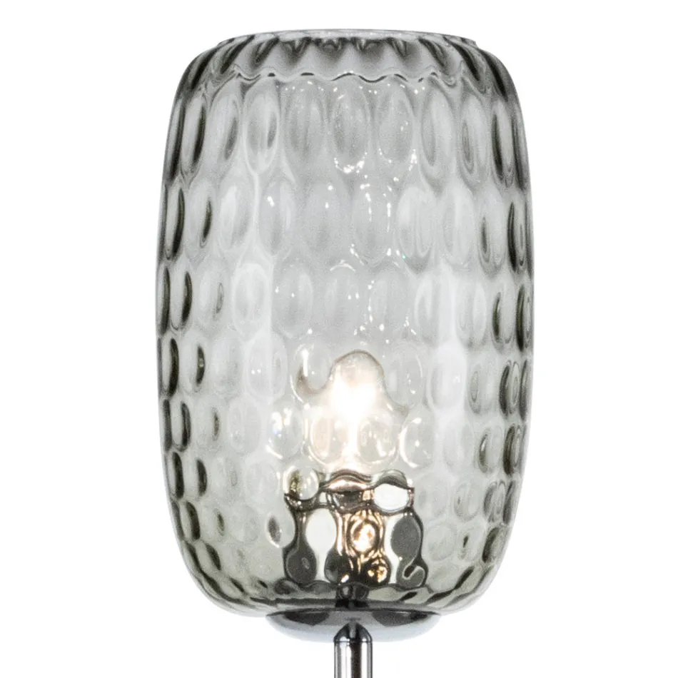 Floor Lamp in Cased or Transparent Glass Made in Italy - Sibilla Viadurini