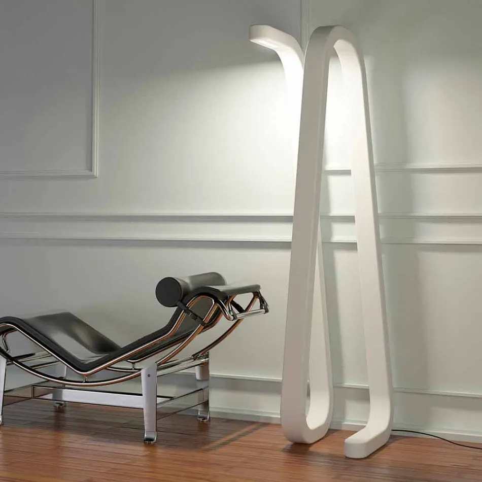 Modern design floor lamp made in Italy, Sirolo Viadurini