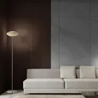 Ribbed and Hand Blown Venetian Glass Floor Lamp - Dafne Viadurini