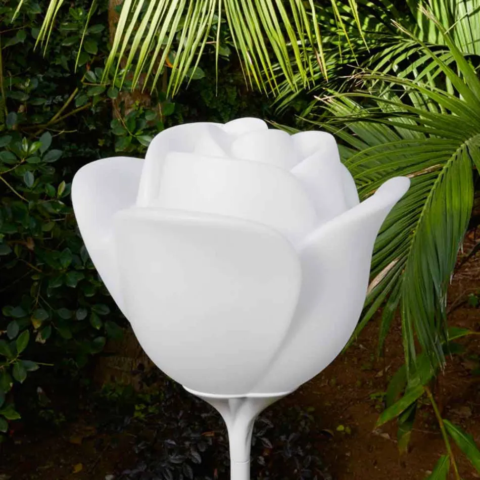 Rose Shaped Modern Design Outdoor Floor Lamp - Baby Love by Myyour Viadurini
