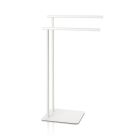 Free Standing Towel Holder with Two Rods - Hook Viadurini