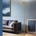 Floor Lamp Made of Metal with Various Finishes Made in Italy - Lumi Viadurini