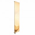 Vertical Electric Radiant Plate in Gold Modern Design up to 1000 W - Ice