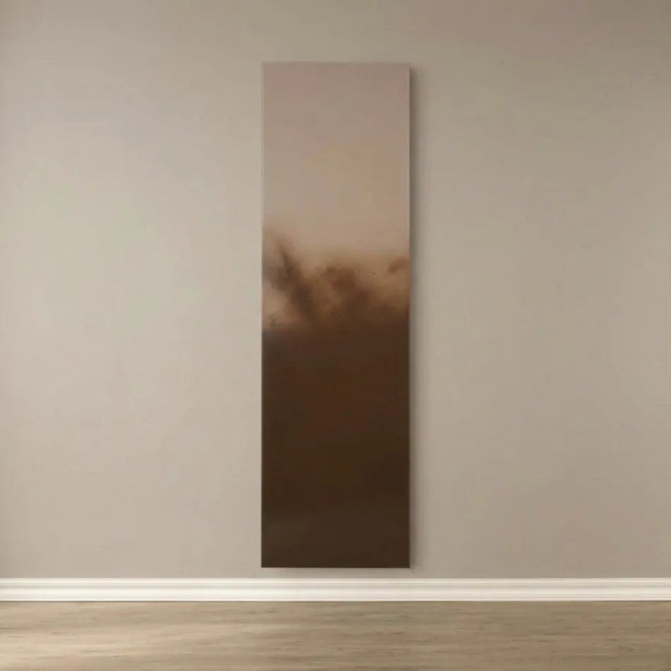 Steel Hydraulic Radiant Plate with Shade Made in Italy - Selce Viadurini