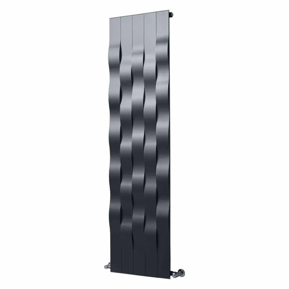 Vertical Design 5 Bar Steel Radiant Plate up to 1003 Watt - River Viadurini