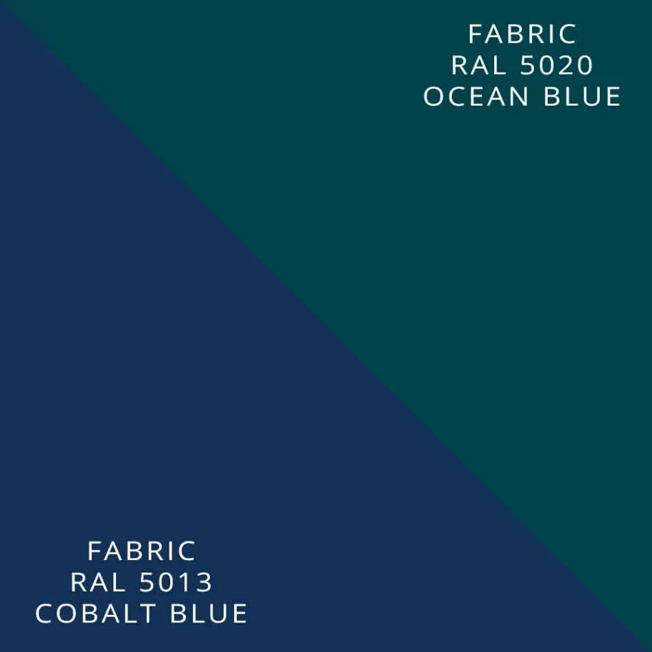 Radiant Plate in Aluminum and Electric and Colored Fabric Design 150 W - Sam Viadurini