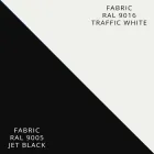 Radiant Plate in Aluminum and Electric and Colored Fabric Design 150 W - Sam Viadurini