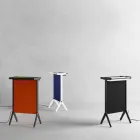 Radiant Plate in Aluminum and Electric and Colored Fabric Design 150 W - Sam Viadurini