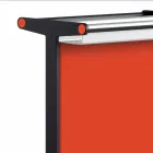 Radiant Plate in Aluminum and Electric and Colored Fabric Design 150 W - Sam Viadurini