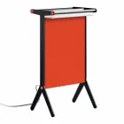 Radiant Plate in Aluminum and Electric and Colored Fabric Design 150 W - Sam Viadurini