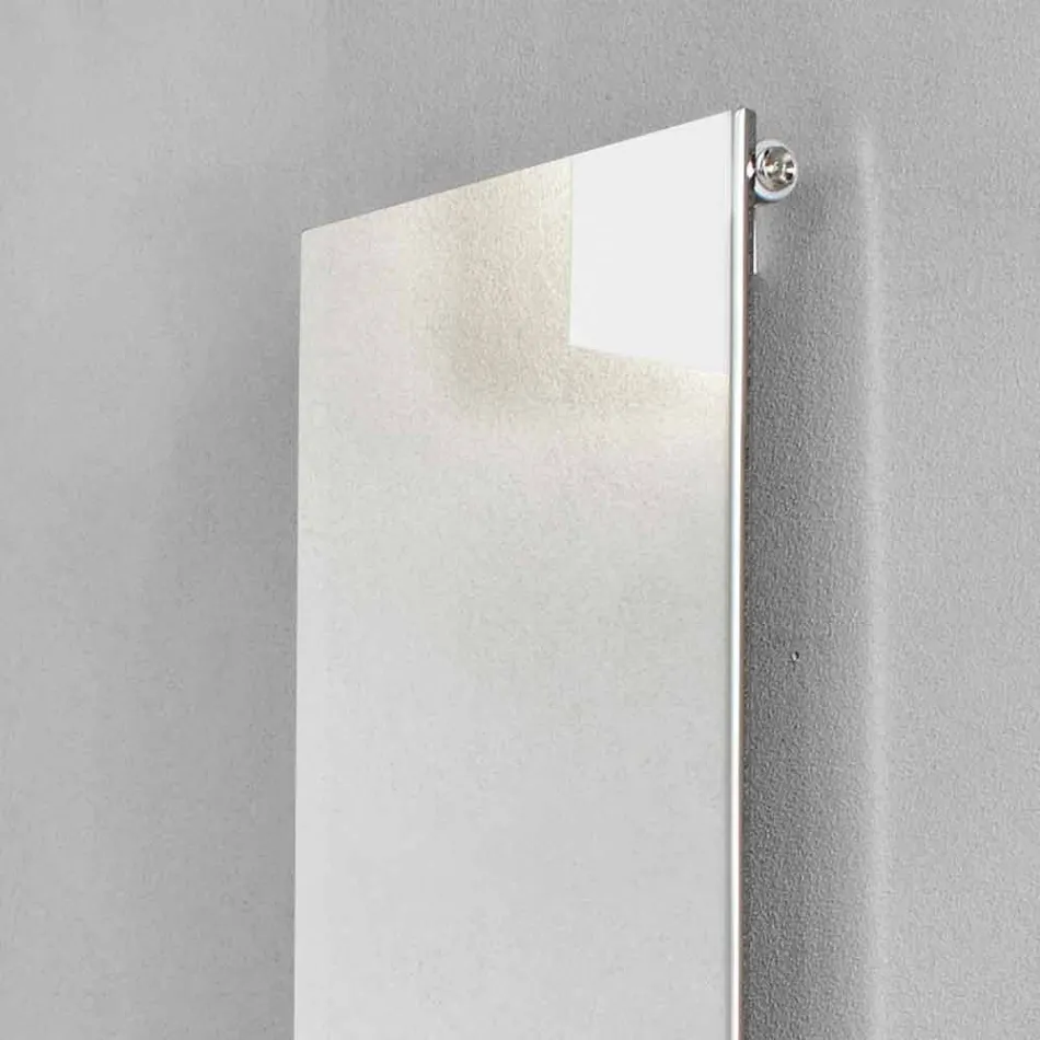 Vertical Radiant Plate in Stainless Steel Reflex Modern Design at 510 W - Ice Viadurini