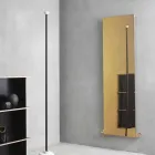 Vertical Radiant Plate in Gold Modern Design Fine up to 595 W - Ice Viadurini
