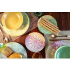 Colored Dishes in Porcelain and Porcelain 18 Pieces Serving Table - Ipanema Viadurini