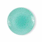 Modern Colored Plates 18 Pieces Complete Table Service in Gres - Creta Viadurini