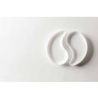Gourmet Design Appetizer Service Plates in Bone China 9 Pieces - Flavia Viadurini