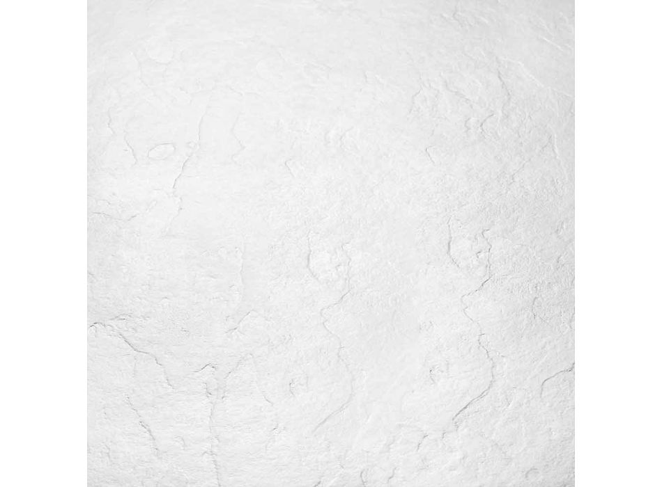 Shower Tray 100x70 in White Resin Slate Effect Finish - Sommo Viadurini