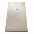 Shower Tray 170x70 in Stone Effect Resin with Steel Grid - Domio Viadurini