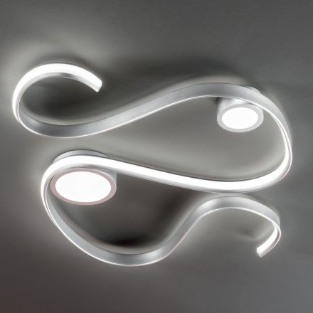 Metal Wall Lamp with Dimmable LED Modern Design - Steven Viadurini