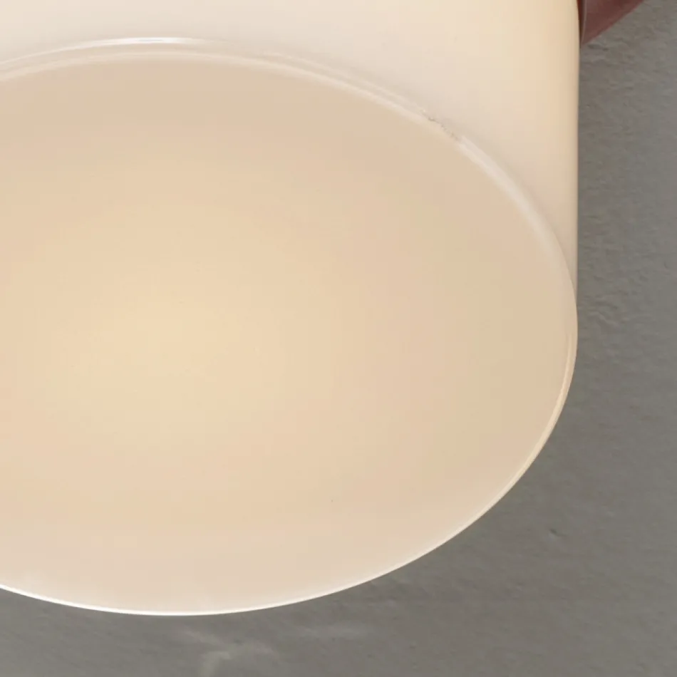 Handcrafted Outdoor Ceiling Lamp in Majolica Made in Italy - Toscot Swinger Viadurini