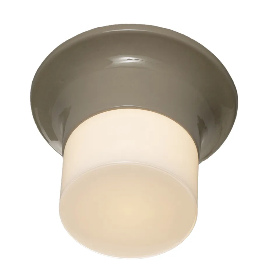 Handcrafted Outdoor Ceiling Lamp in Majolica Made in Italy - Toscot Swinger Viadurini