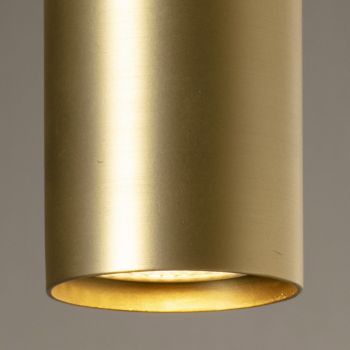 Artisan Ceiling Lamp in Ceramic and Brass Made in Italy - Toscot Match