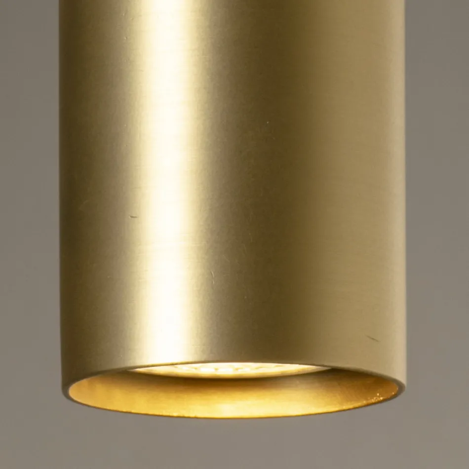 Artisan Ceiling Lamp in Ceramic and Brass Made in Italy - Toscot Match Viadurini