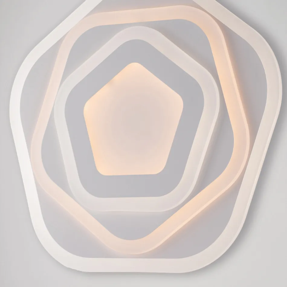 White LED Ceiling Light for Interior Lighting - Vega Viadurini