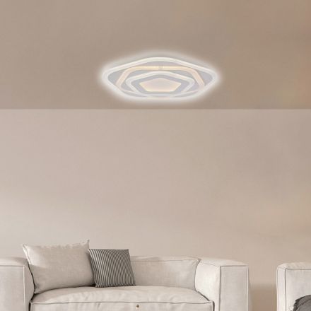 White LED Ceiling Light for Interior Lighting - Vega Viadurini
