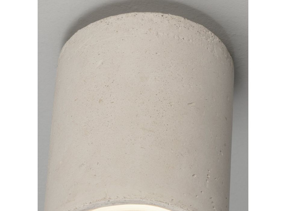 Outdoor Ceiling Lamp in Colored Clay Handmade in Italy - Toscot Hans Viadurini