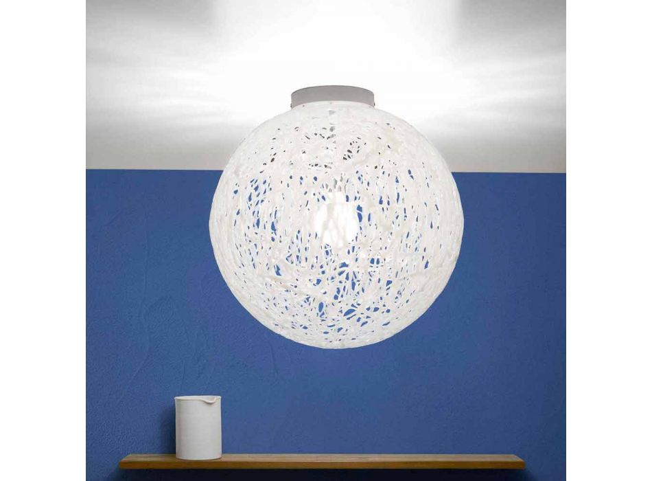 Modern design ceiling lamp made in Italy Mady, diameter 48 cm Viadurini
