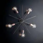 Iron Ceiling Lights Made in Italy for Interior Decorating - Netherlands Viadurini