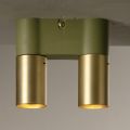 Ceiling Lamp in Ceramic and Metal Handmade in Italy - Toscot Match