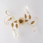 Ivory Lacquered Iron Ceiling Light Made in Italy for Interior Decor - Marrakech Viadurini