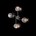 Iron Ceiling Lamp with 4 Lights Made in Italy - Delos