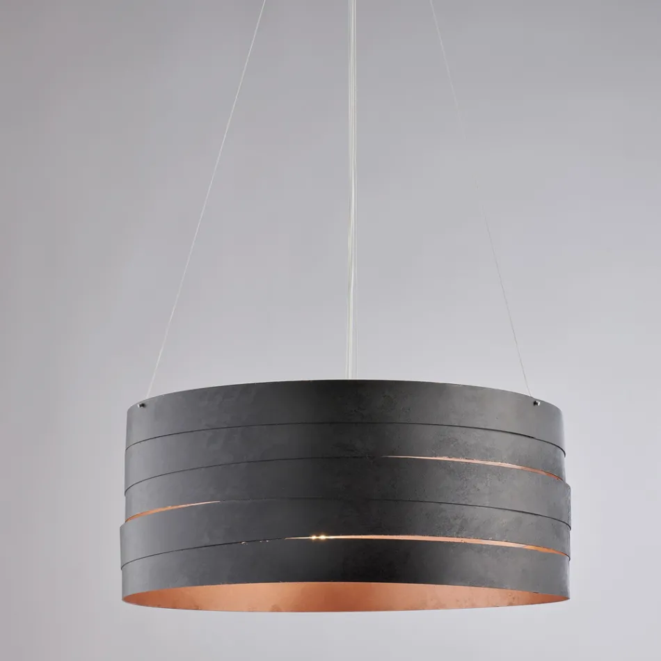 Metal and glass ceiling light for a diffused, harmonious light – Melograno Viadurini