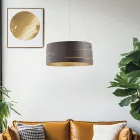 Metal and glass ceiling light for a diffused, harmonious light – Melograno Viadurini