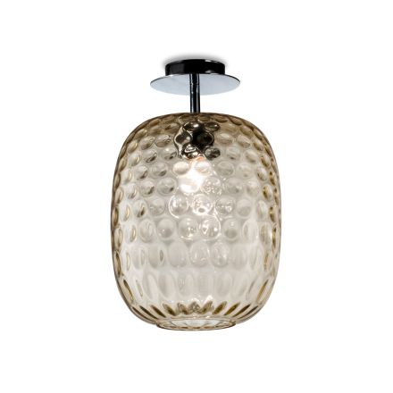 Ceiling Light in Blown Glass, Cased or Transparent, Made in Italy - Calima Viadurini