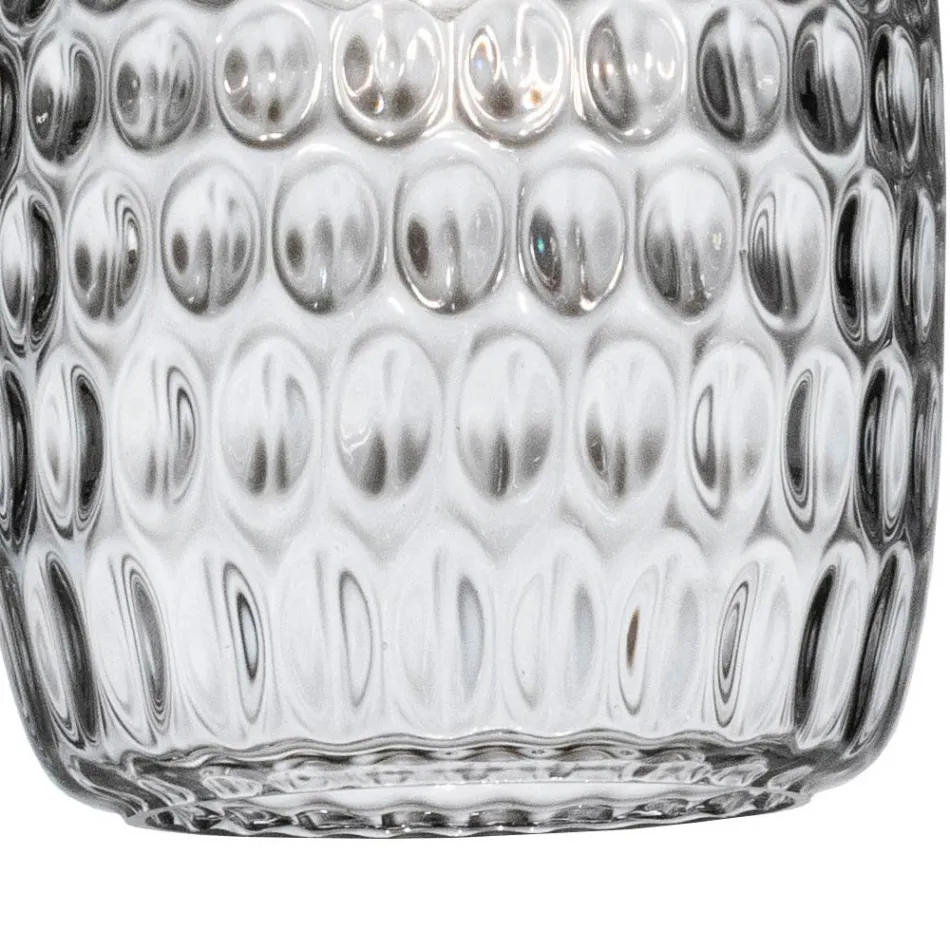 Venetian Glass Ceiling Light with Various Finishes Made in Italy - Sibilla Viadurini