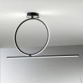 Dimmable LED Metal Ceiling Light with Silicone Diffuser - Marmore