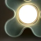 Modern Ceramic Ceiling Lamp Handmade in Italy - Toscot Clover Viadurini