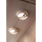 Ceiling or Wall Lamp for Outdoor in Hand Painted Aluminum - Brindisi Viadurini
