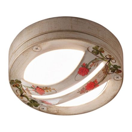 Ceiling or Wall Lamp for Outdoor in Hand Painted Aluminum - Brindisi Viadurini