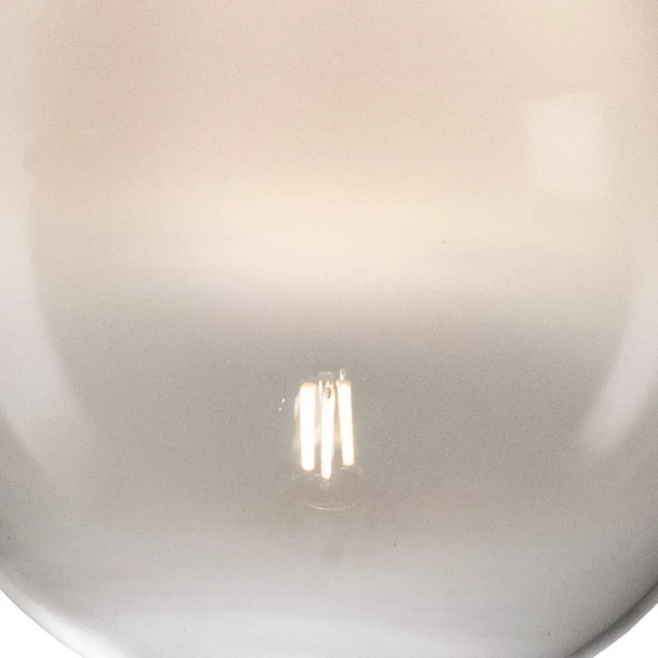 Small Ceiling Light in Various Venetian Glass Finishes Made in Italy - Iride Viadurini
