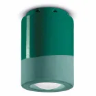 Vintage Ceiling Lamp in Ceramic Made in Italy - Ferroluce Pi Viadurini