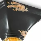 Ceiling ceramic vintage square base Ashley Ferroluce Viadurini