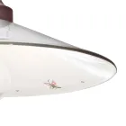 Vintage Ceiling Lamp in Ceramic and Handmade Iron in 3 Sizes - Asti Viadurini